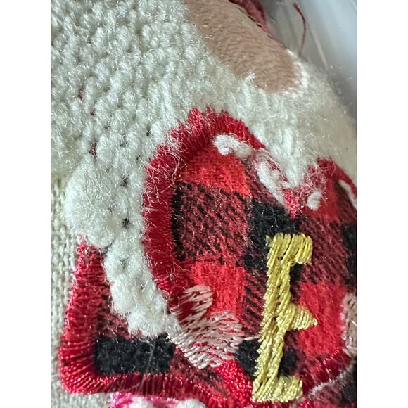 Secret Celebrity Gnome Zipper insert heart Love Pillow Tags 16 x 11 handstitched - Picture 8 of 10